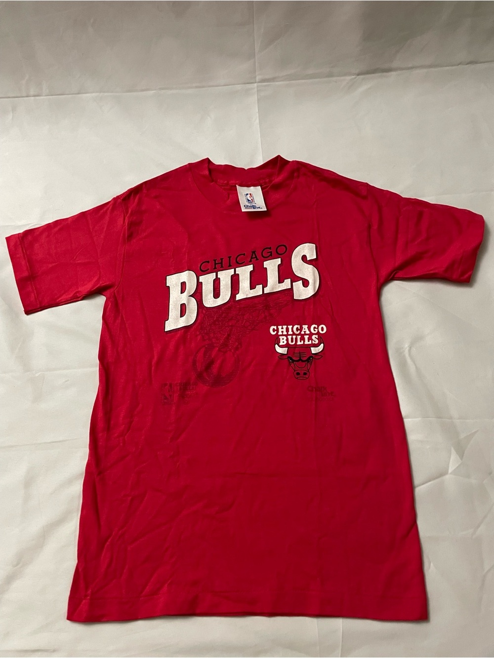 Vintage NBA Chicago Bulls Chalk Line rare T-Shirt